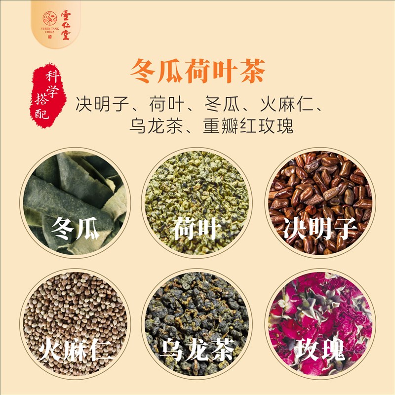 壹仁堂冬瓜荷叶茶